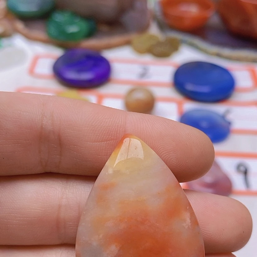 【闪购商品】玛瑙/玉髓珠宝半成品未镶嵌用****谐