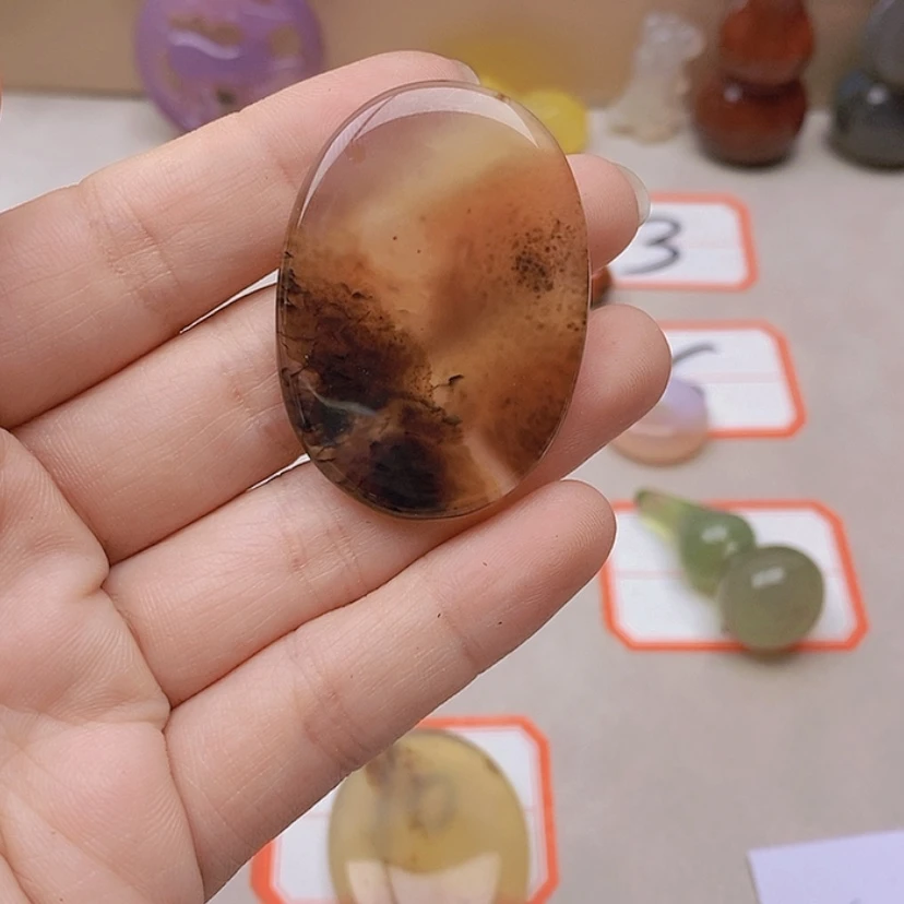 【闪购商品】玛瑙/玉髓珠宝半成品未镶嵌S****r