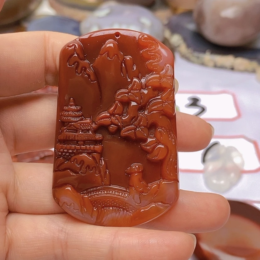 【闪购商品】玛瑙/玉髓珠宝半成品未镶嵌潮*