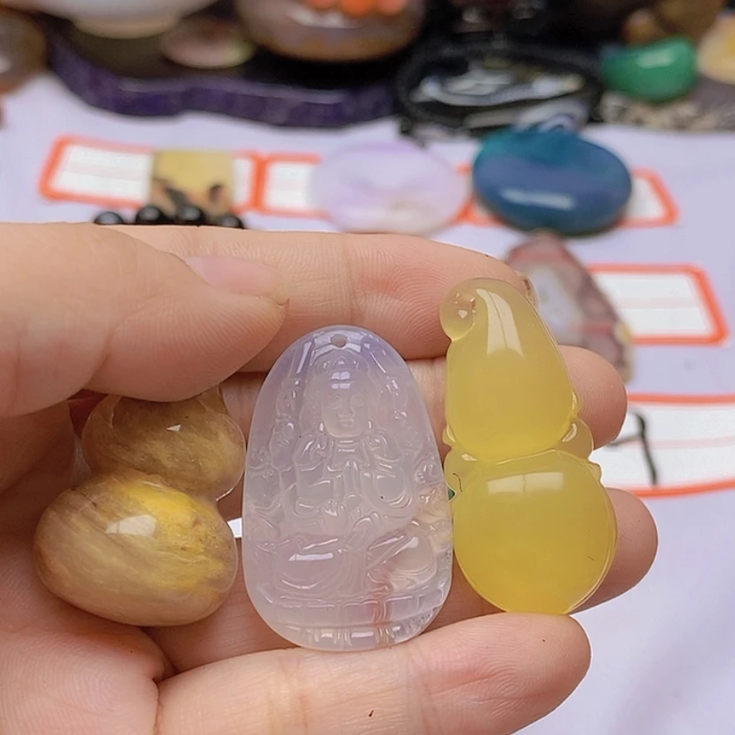 【闪购商品】玛瑙/玉髓珠宝半成品未镶嵌快***…
