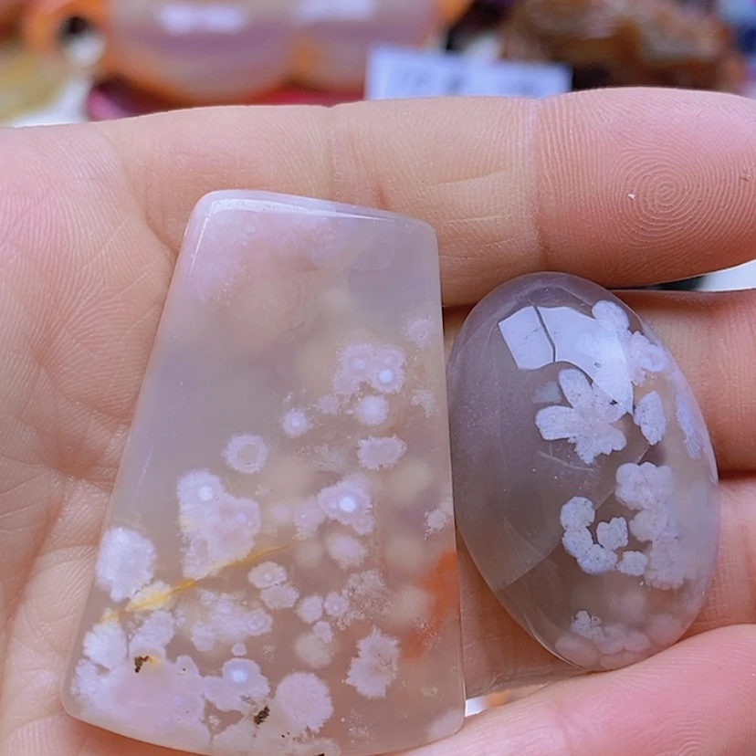 【闪购商品】玛瑙/玉髓珠宝半成品未镶嵌木****装