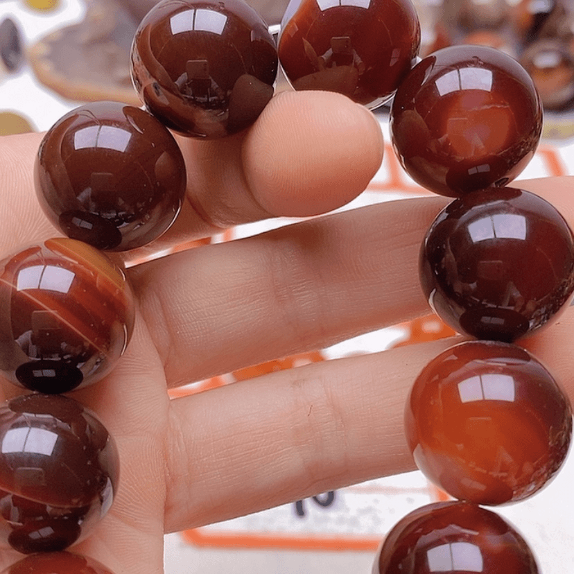 【闪购商品】玛瑙/玉髓珠宝半成品未镶嵌用****9