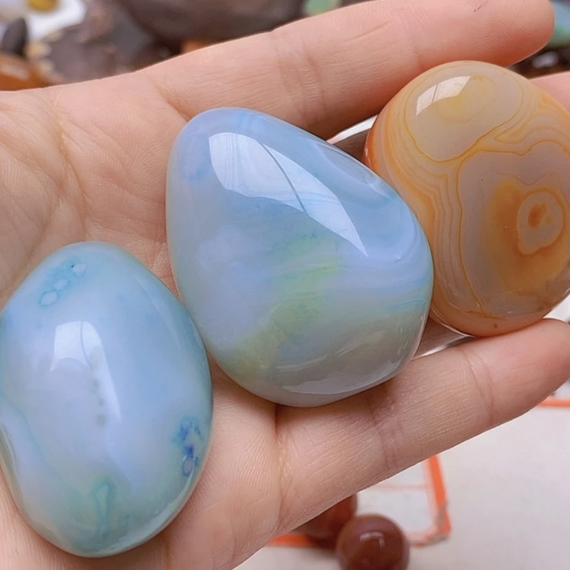 【闪购商品】玛瑙/玉髓珠宝半成品未镶嵌小*宸