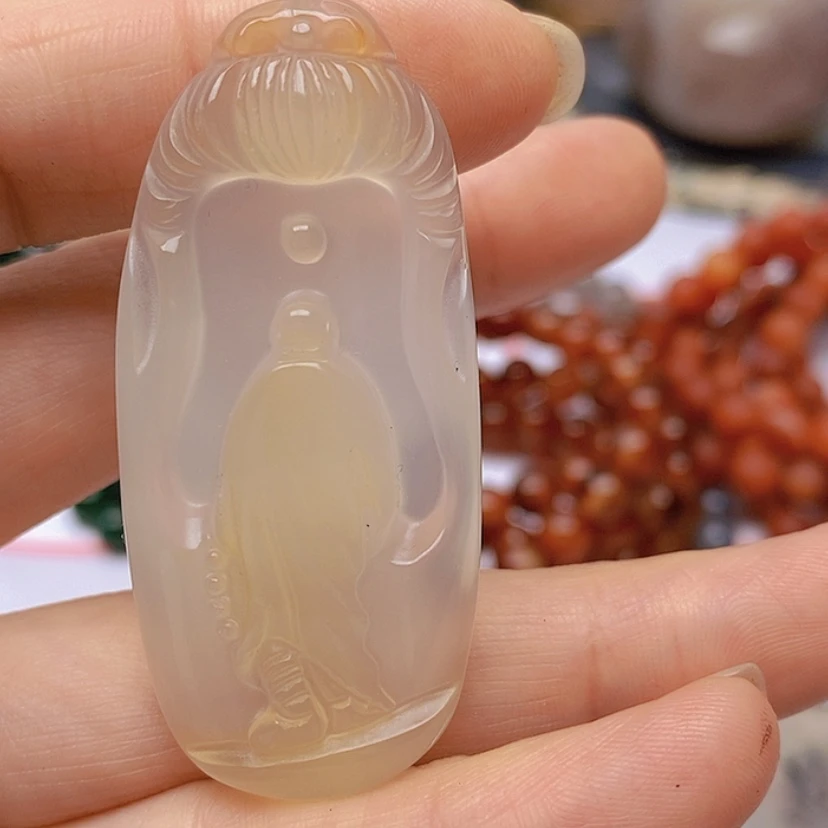 【闪购商品】玛瑙/玉髓珠宝半成品未镶嵌正**平