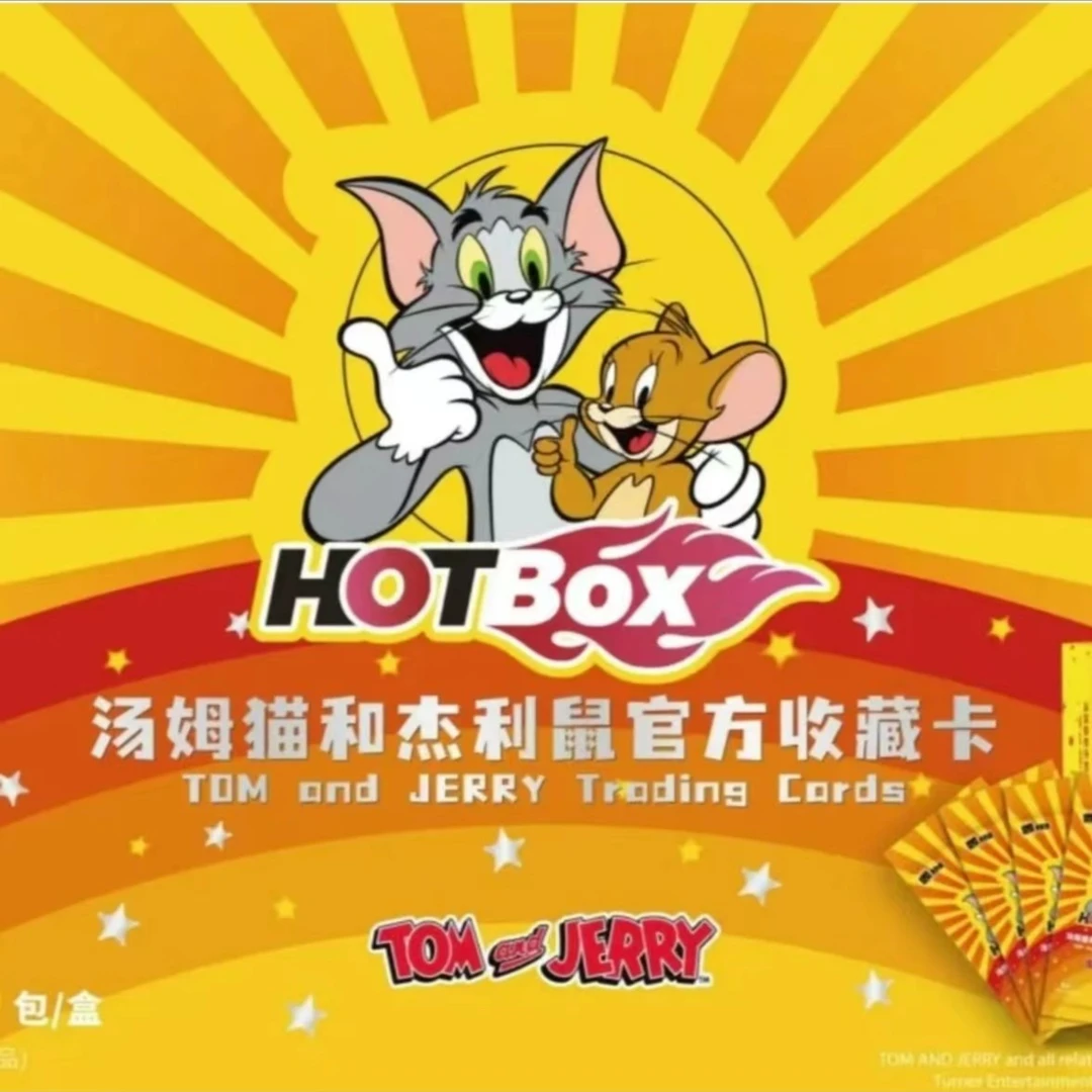 【拆盒】卡卡沃《猫和老鼠》动漫汤姆与杰瑞系列-角色设计卡【代拆】