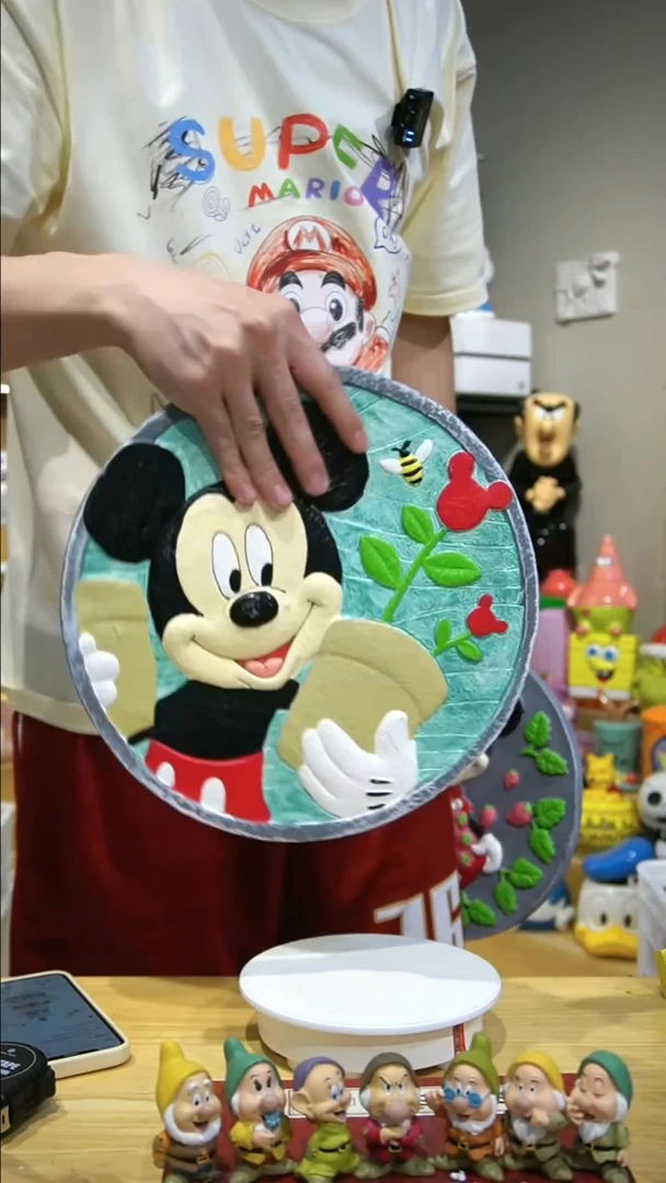 【闪购商品】摆件米奇石膏板摆件