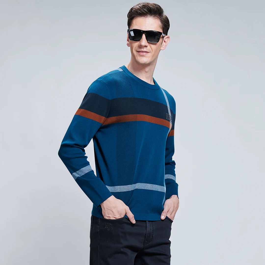 路卡迪龙经典百搭亲肤舒适保暖羊毛衫185225105