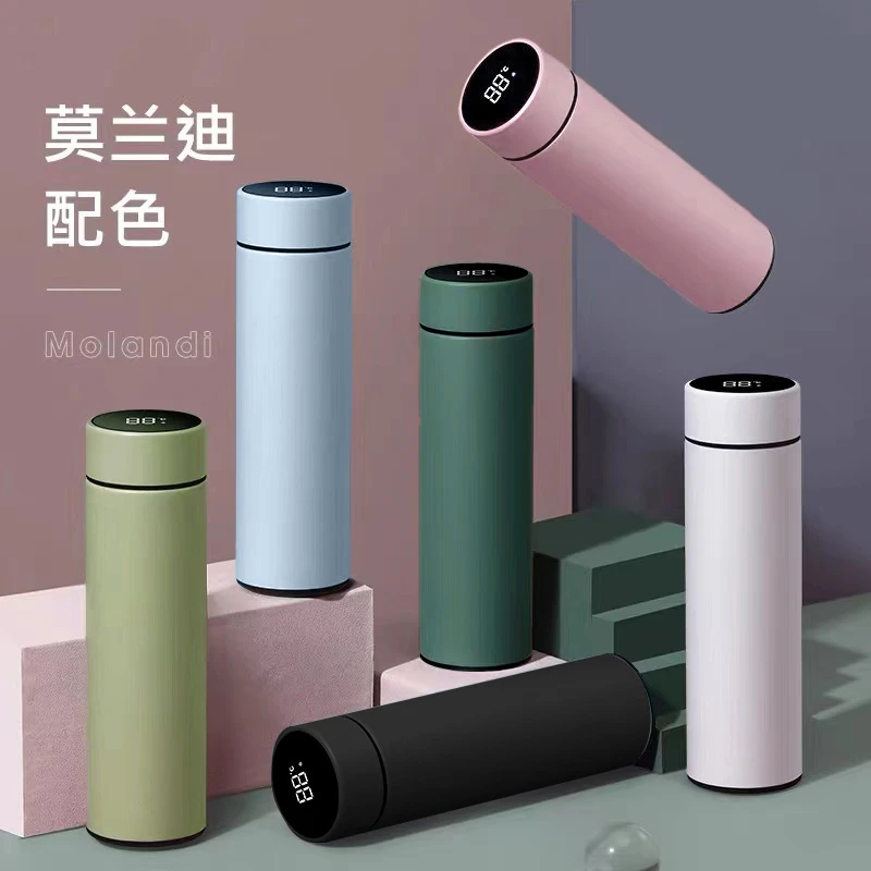 智能不锈钢保温杯温度显示保温杯实用创意高颜值水杯泡茶保温杯