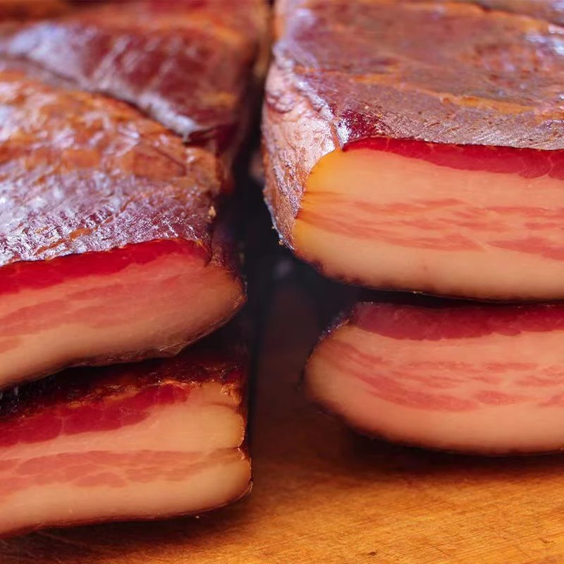 恩施烟熏腊肉全家福现称制品