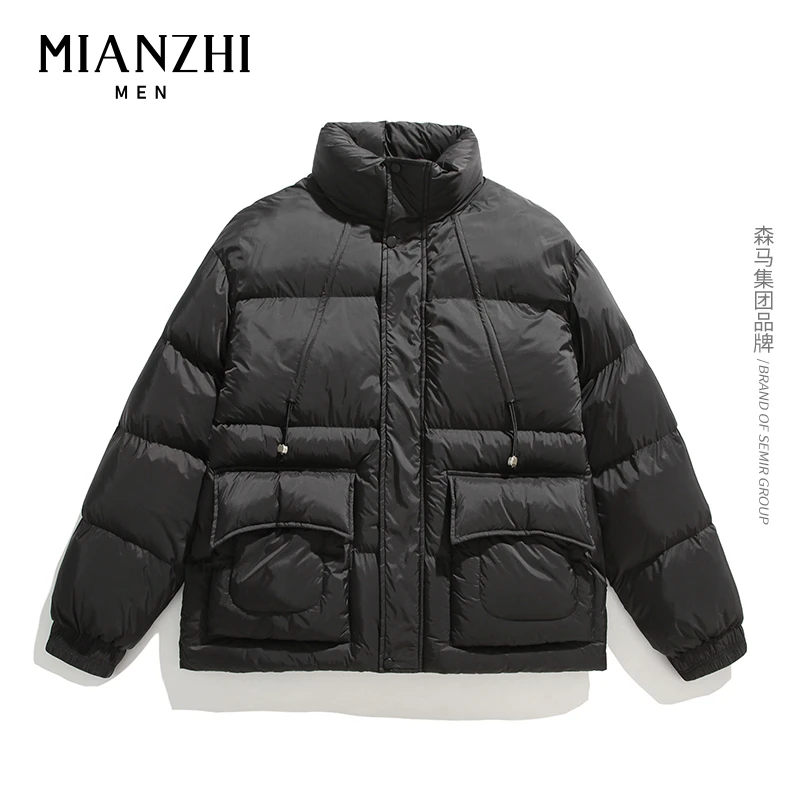 森马集团棉致韩版棉服男生保暖冬季百搭休闲立领潮流高街棉衣外套