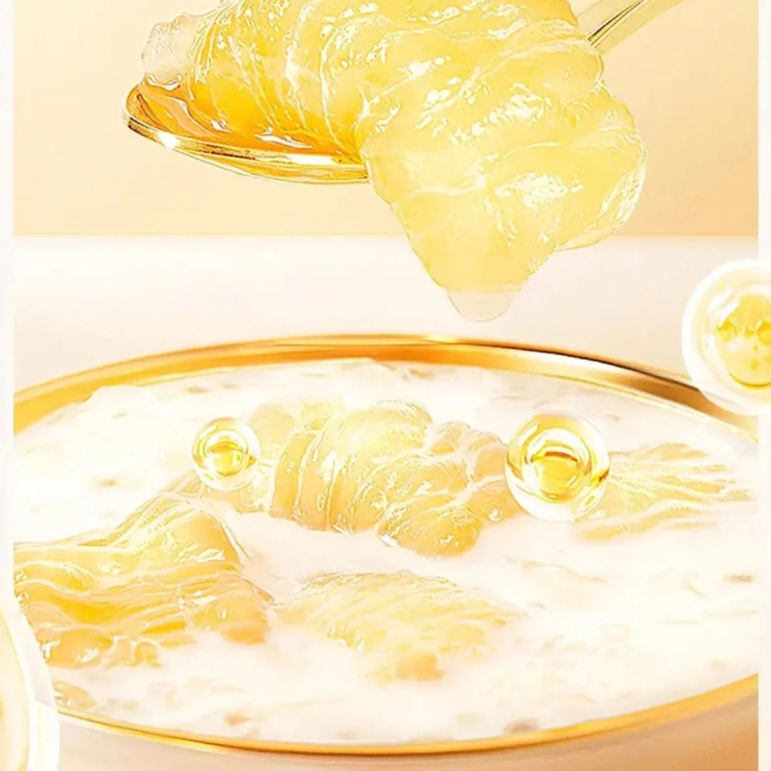 【超值购】补充胶原蛋白即开即食花胶厚椰乳紫米牛奶鱼胶Q弹无腥