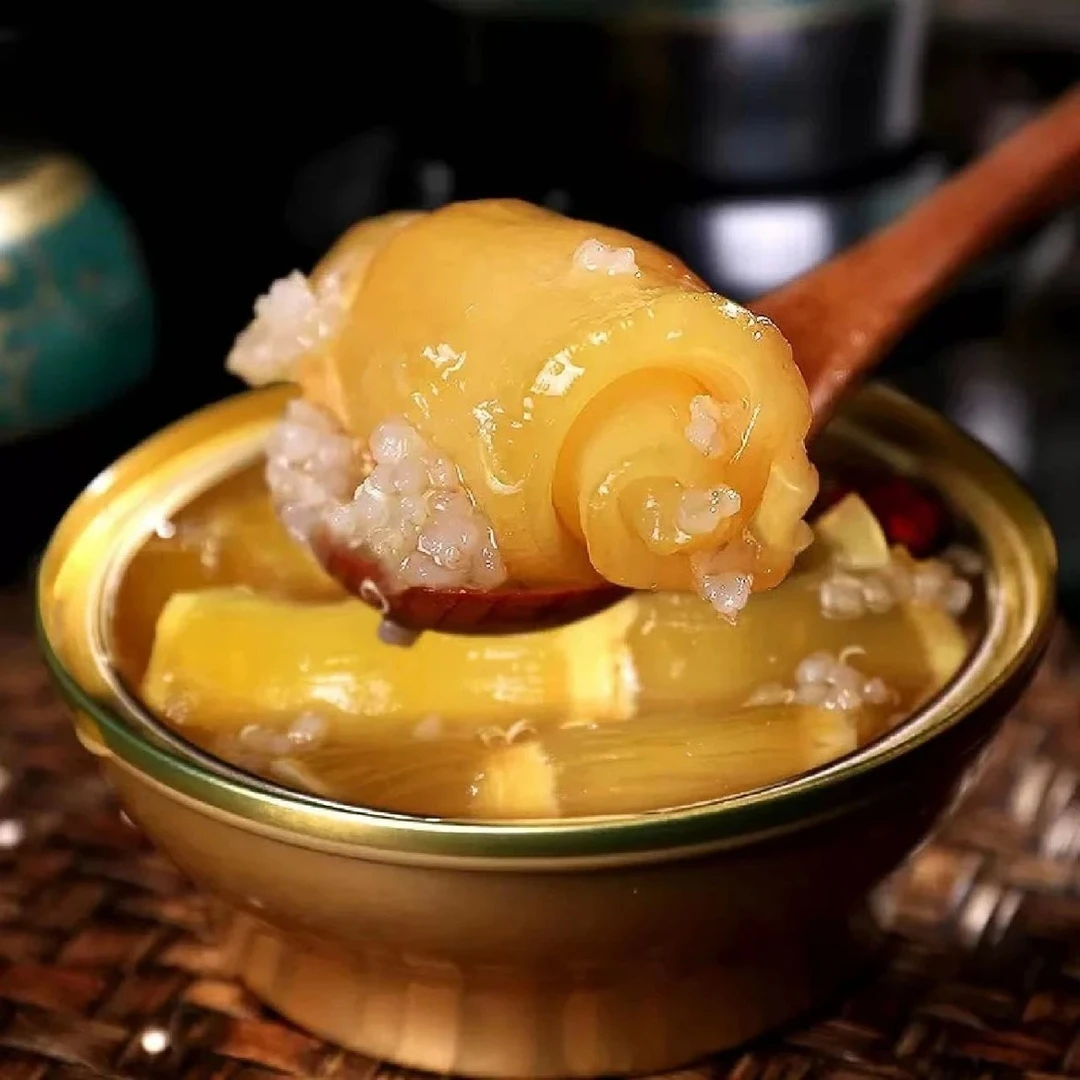 【甄选推荐】即食花胶养颜滋补浓稠料足厚椰乳紫米牛奶鲜炖鱼胶