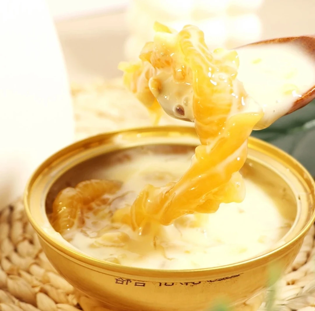 【 揭秘冻龄真相】即食花胶用心胶养你的美牛奶鱼胶轻食滋养代餐