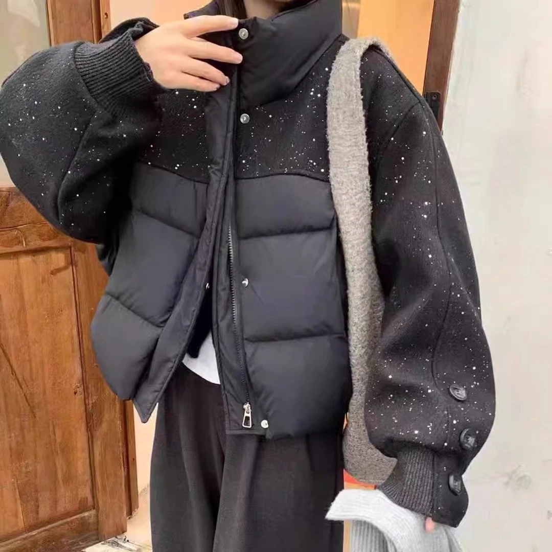 【锦衣服饰】BL 8839百搭显瘦短款立领羽绒服