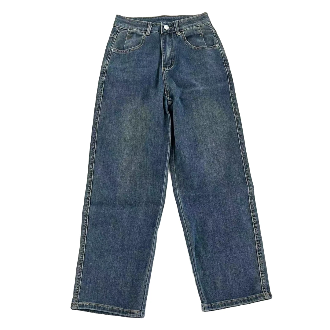 【锦衣服饰】3190 欧货蓝色牛仔裤