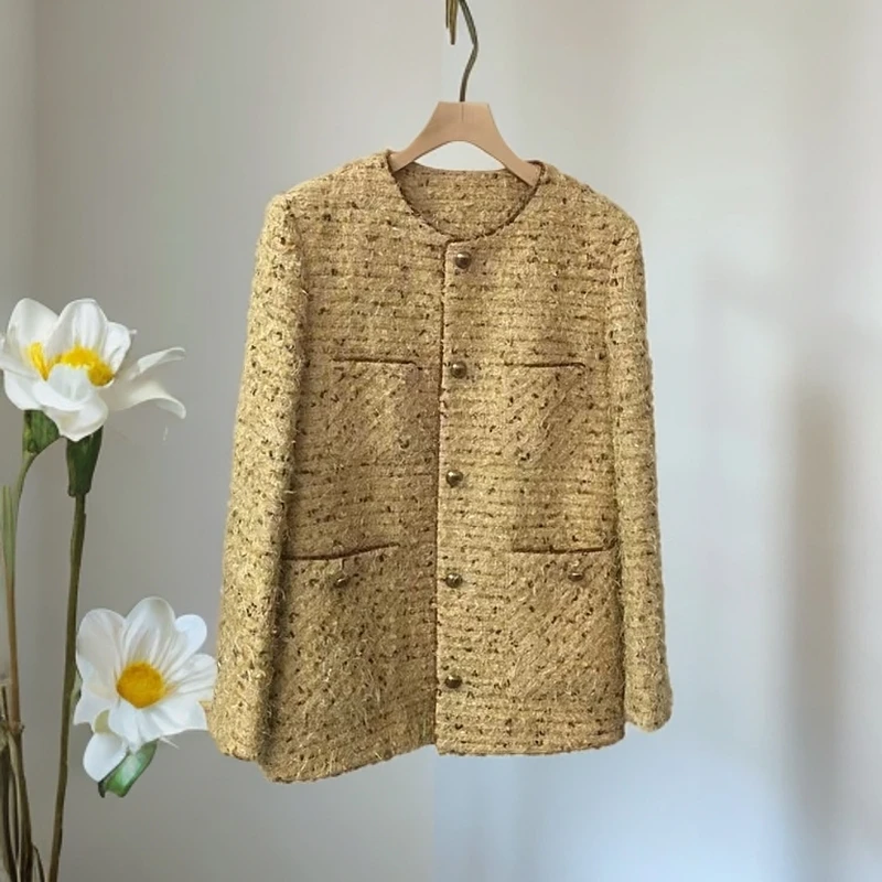 【锦衣服饰】S 906时尚百搭小香风外套