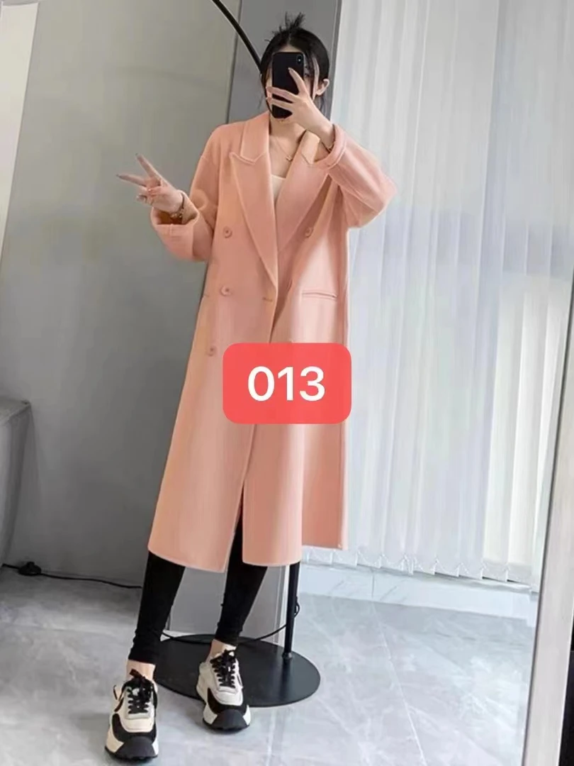 【锦衣 2024新款】凯013长款100绵羊毛双面大衣