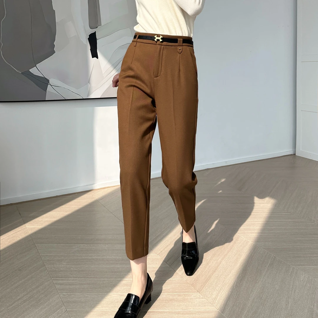 【锦衣服饰】千8089（238089）欧货百搭显瘦西裤