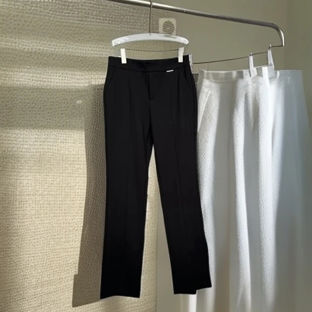 【锦衣服饰】千(238006)8006修身显瘦开叉筷子裤