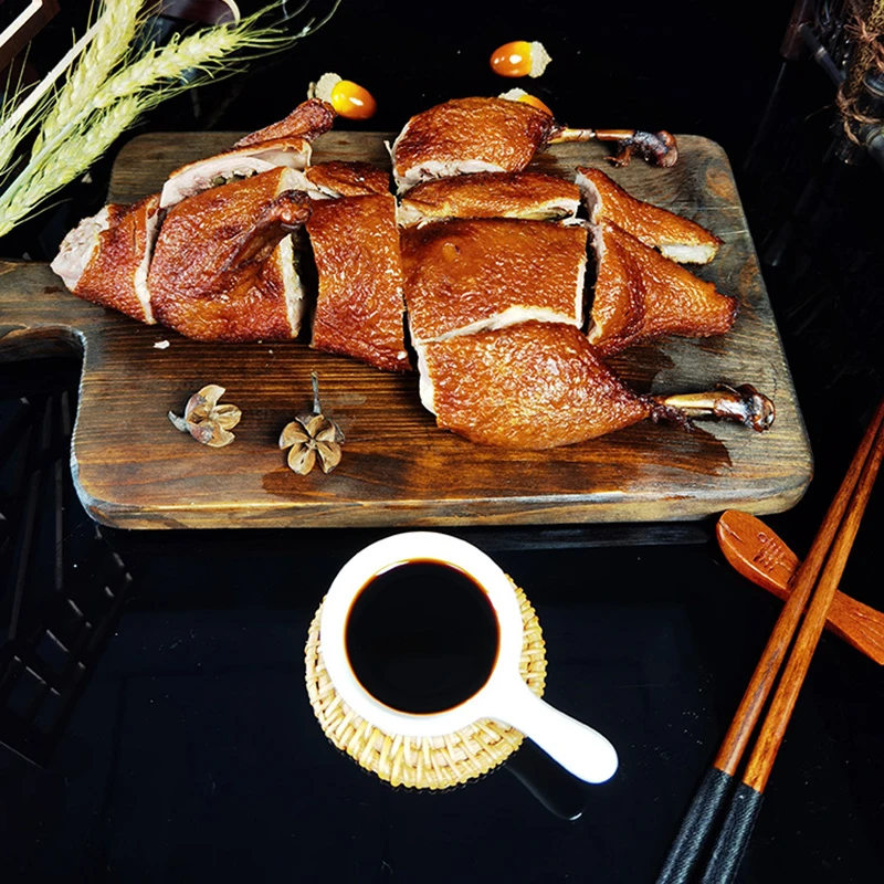 特产麻辣酱板鸭礼盒装1kg真空装开袋即食品卤味鸭子整只去头去脖