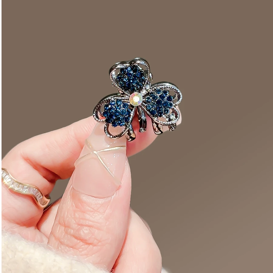 水钻小发夹新款精致小夹子头顶小号抓夹固定头发侧边刘海发卡发抓