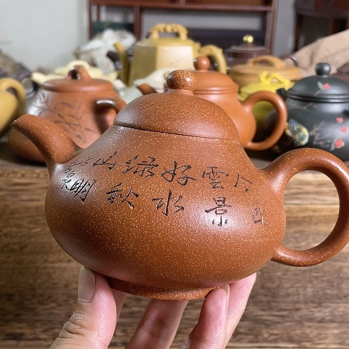 紫砂茶宠含**影紫砂艺术