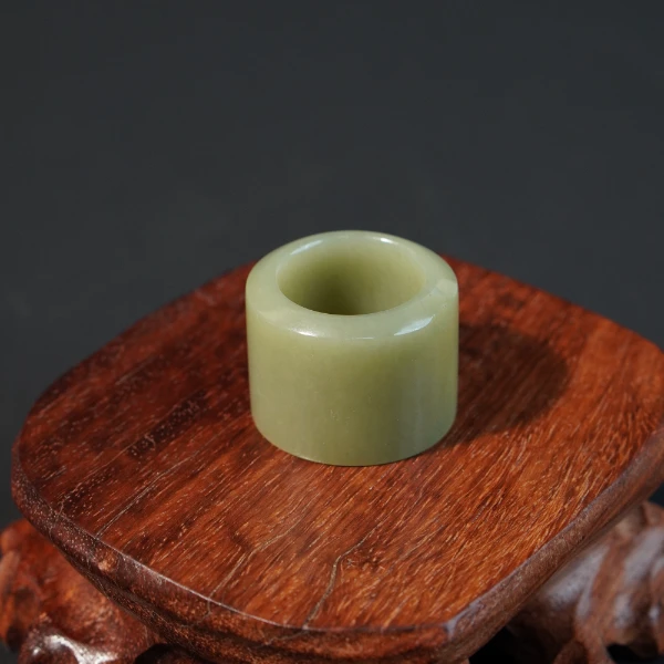 清代玉扳指/LBT1631Y/古玩玉器/律宝堂