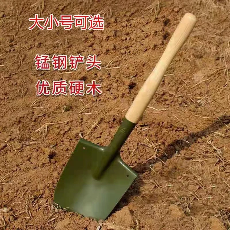 205工兵铲铁锹户外铲子多功能锰钢锹防身铁铲车载兵工铲钓鱼铲