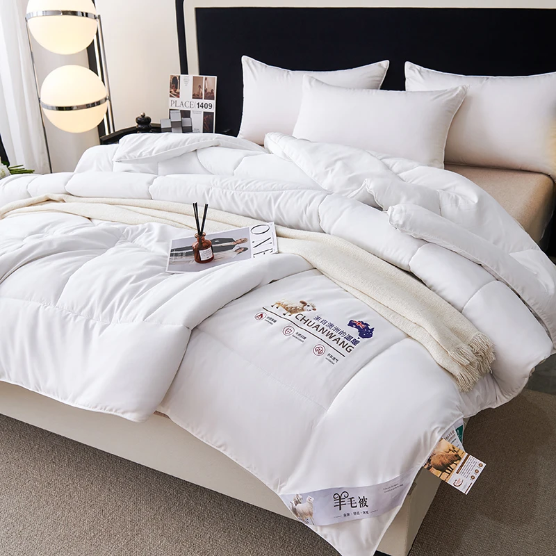 7天试睡/澳洲羊毛被绵羊毛秋冬保暖被亲温暖肤羊绒蛋白被芯