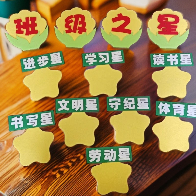 幼儿园奖励进步班级装饰教室布置小学黑板报环创标语墙贴新品推荐