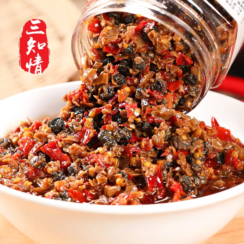 三知情剁椒螺蛳肉280克/瓶香辣爽口下饭湖南风味特产美食速食食品