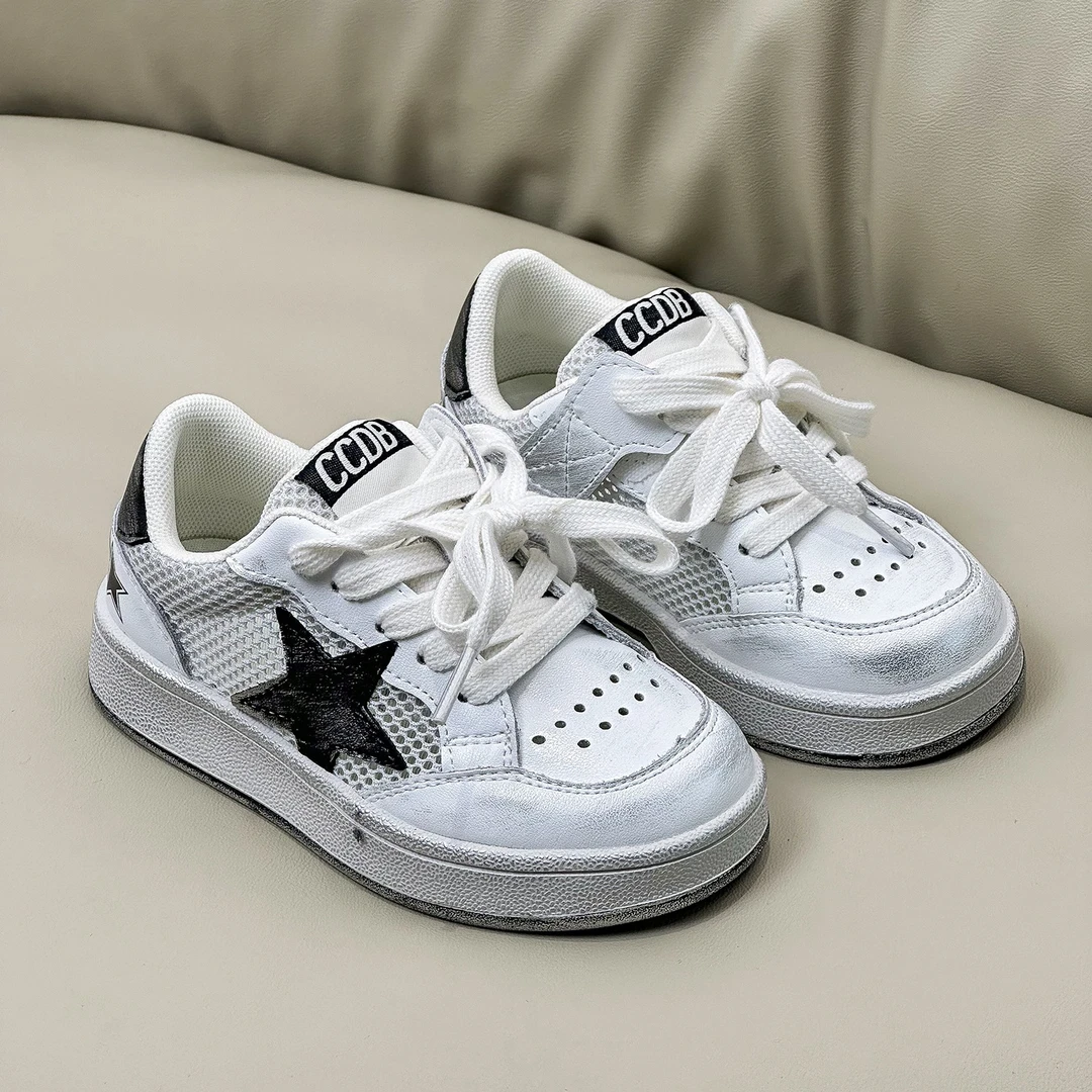 西西家2024年夏款儿童百搭单网板鞋0088