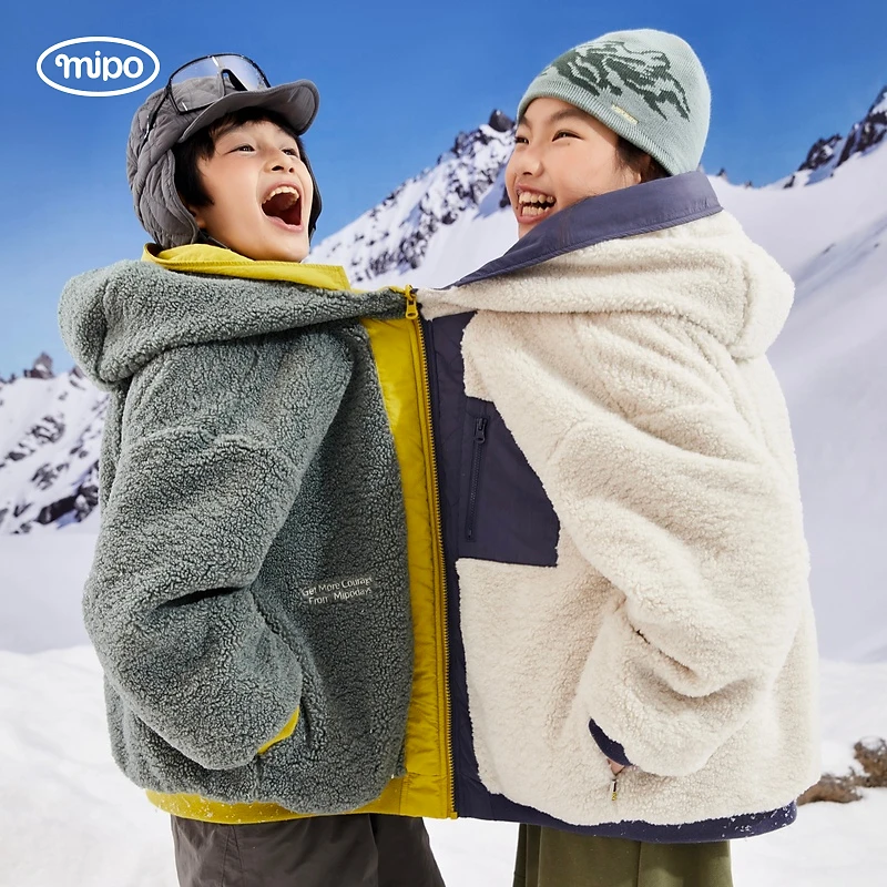 【两面穿RuaRua绒棉服】mipo葫芦绗双面棉服加运动保暖