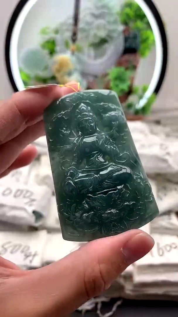 【闪购商品】翡翠颈饰未镶嵌大势至