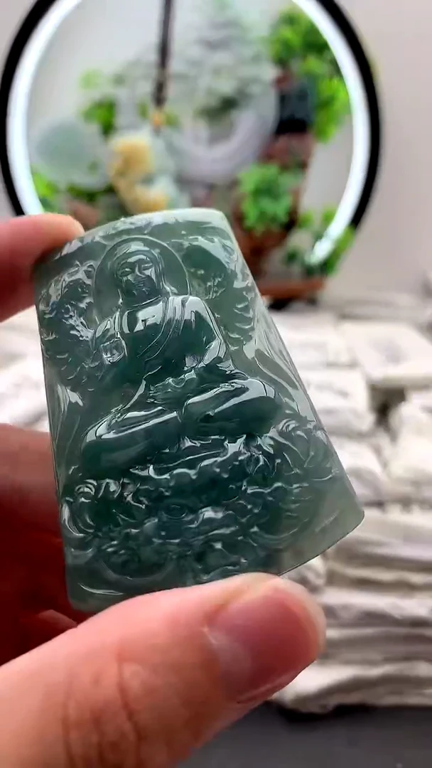 【闪购商品】翡翠颈饰未镶嵌阿弥