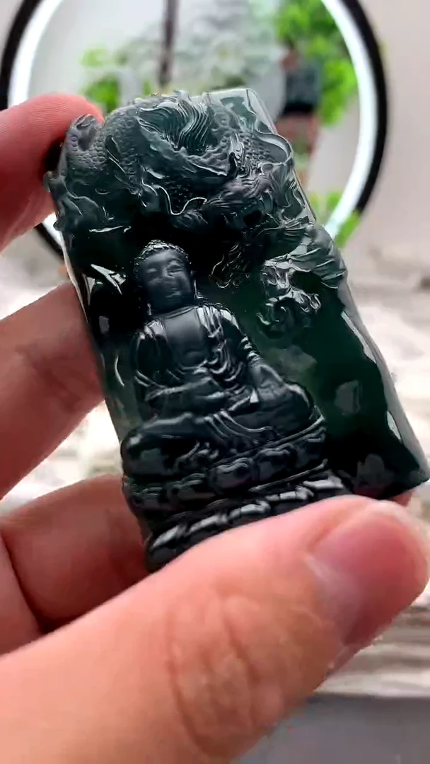 【闪购商品】翡翠颈饰未镶嵌阿弥