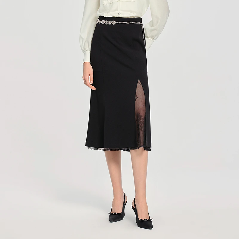 COLOVE半身裙343S200