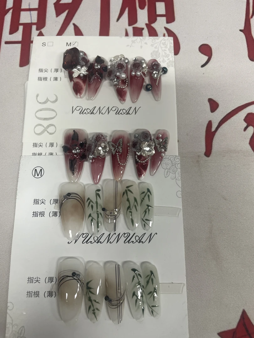 福利款拍1单2件  纯手工穿戴甲限量款拍没了就没了不要找客服没有