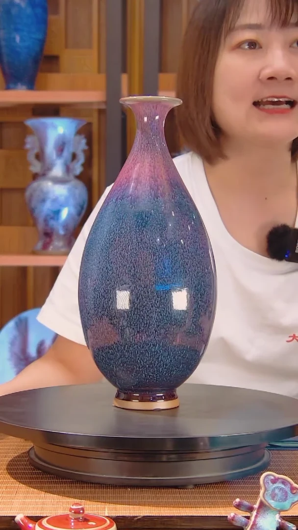 【闪购商品】摆件大宋官窑【玉壶春瓶】一片冰心在玉壶