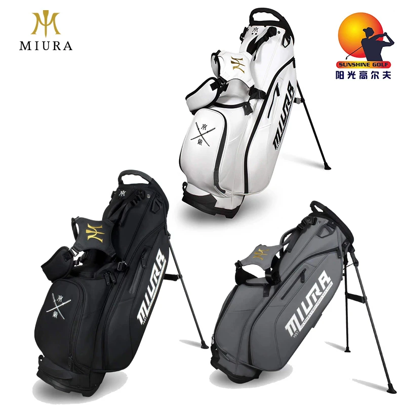 Miura高尔夫球包日本进口三浦支架包golf球包联名款练习包