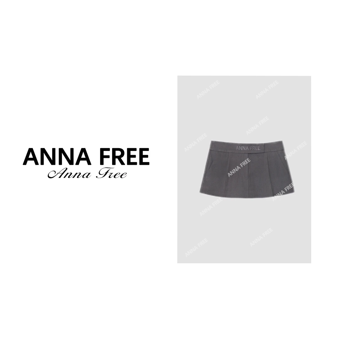 ANNA FREE 精裁修身低腰迷你裤裙24107