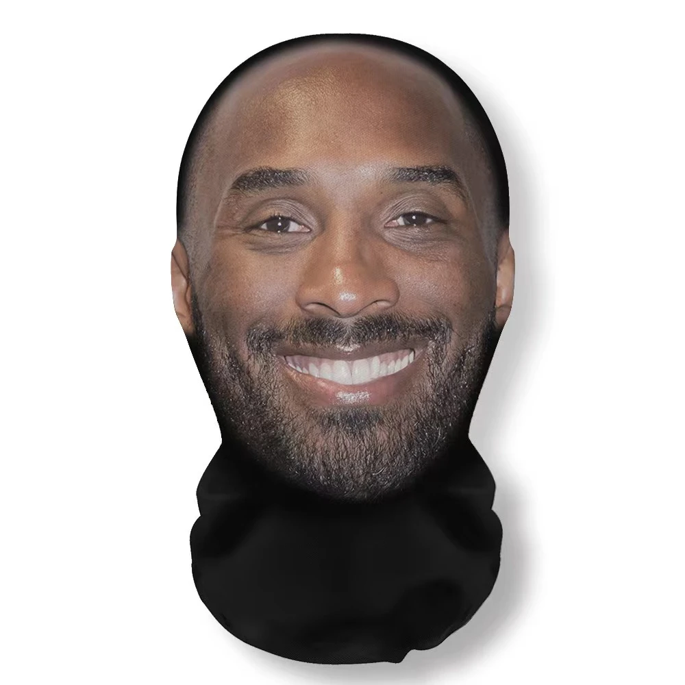 跨境明星 科比 库里全脸面具漫威系列恶搞头套