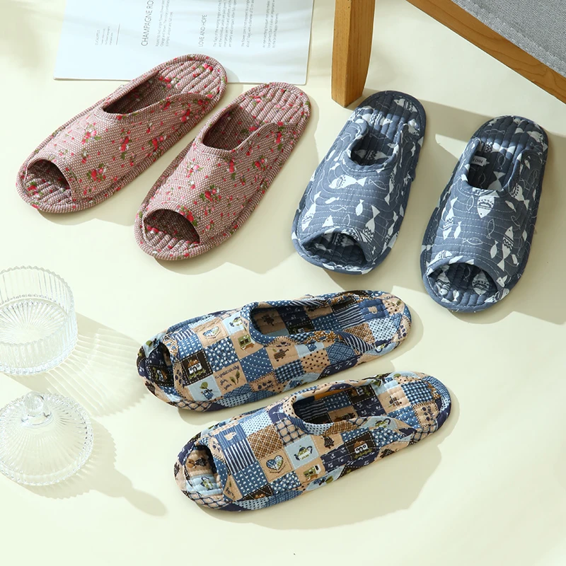 新款韩式室内家居木地板拖鞋爬爬垫地垫地毯可机洗静音防滑四季男