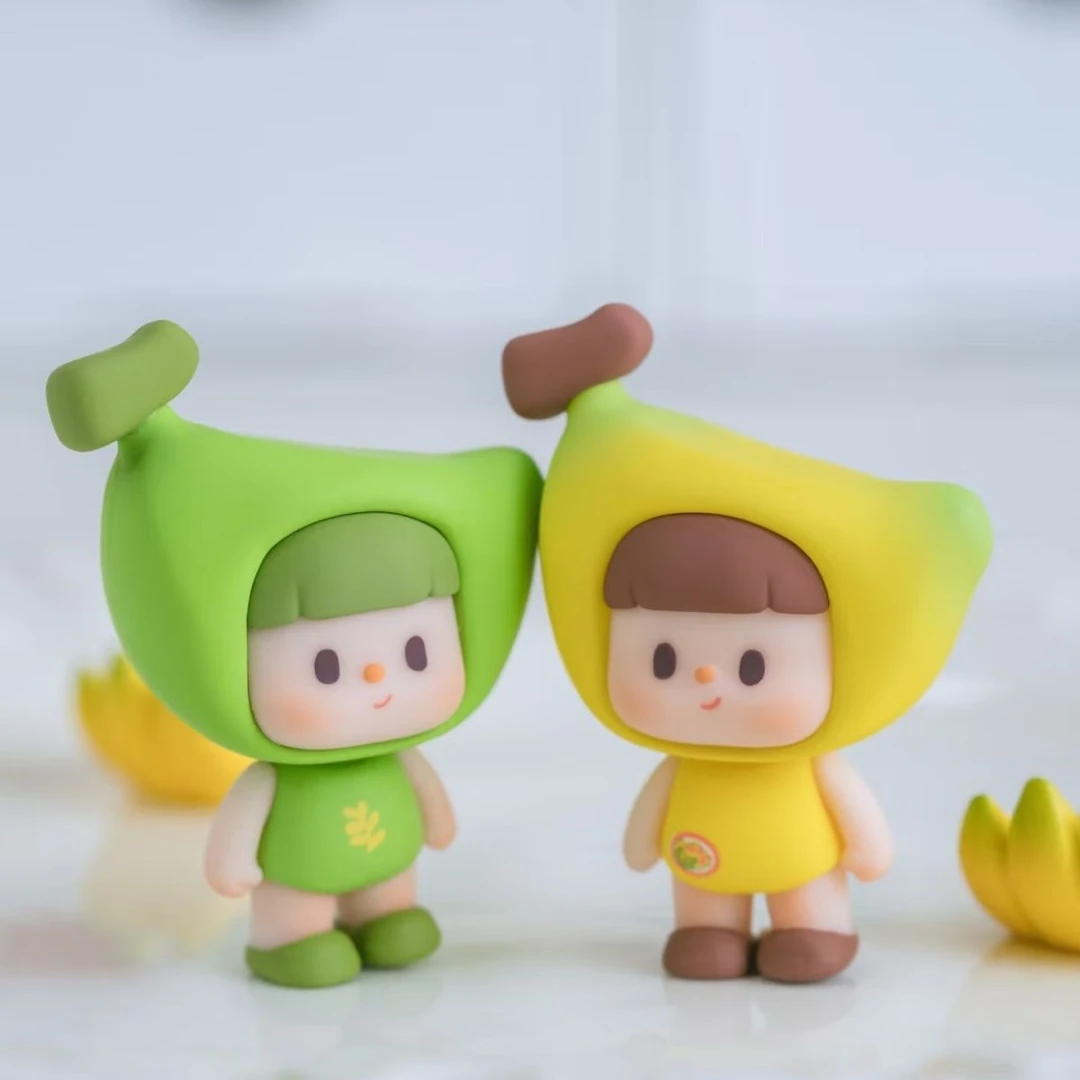 （踩后两位，踩中加拆）正品不二小童话蕉个朋友系列盲盒