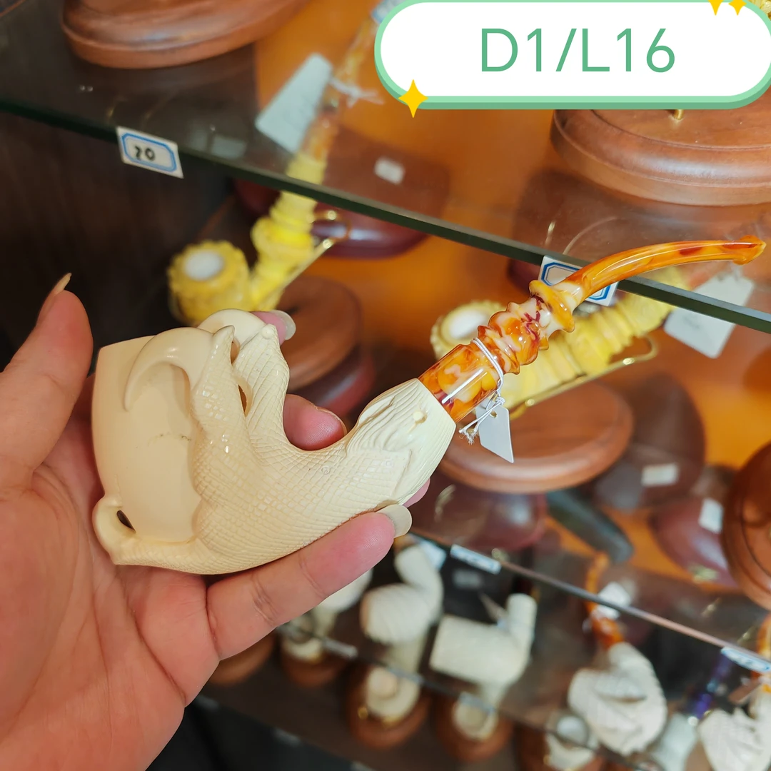 全新土耳其大师 SEBECI 新款龙抓蛋海泡石烟斗特级料合集 D1-5