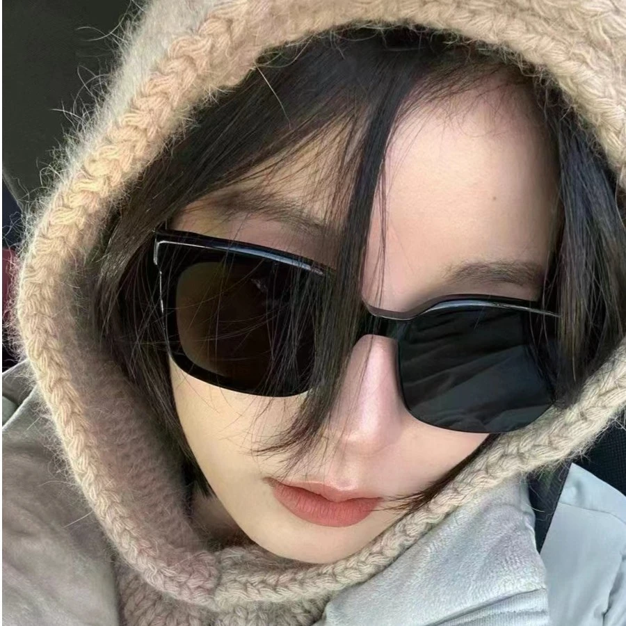 新款GM墨镜 防紫外线板材PLO男女潮流时尚大脸显瘦方框防晒太阳镜