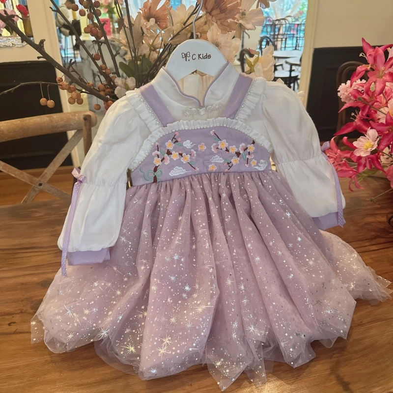 TC.KIDS#39504品牌女童2023新款连衣裙