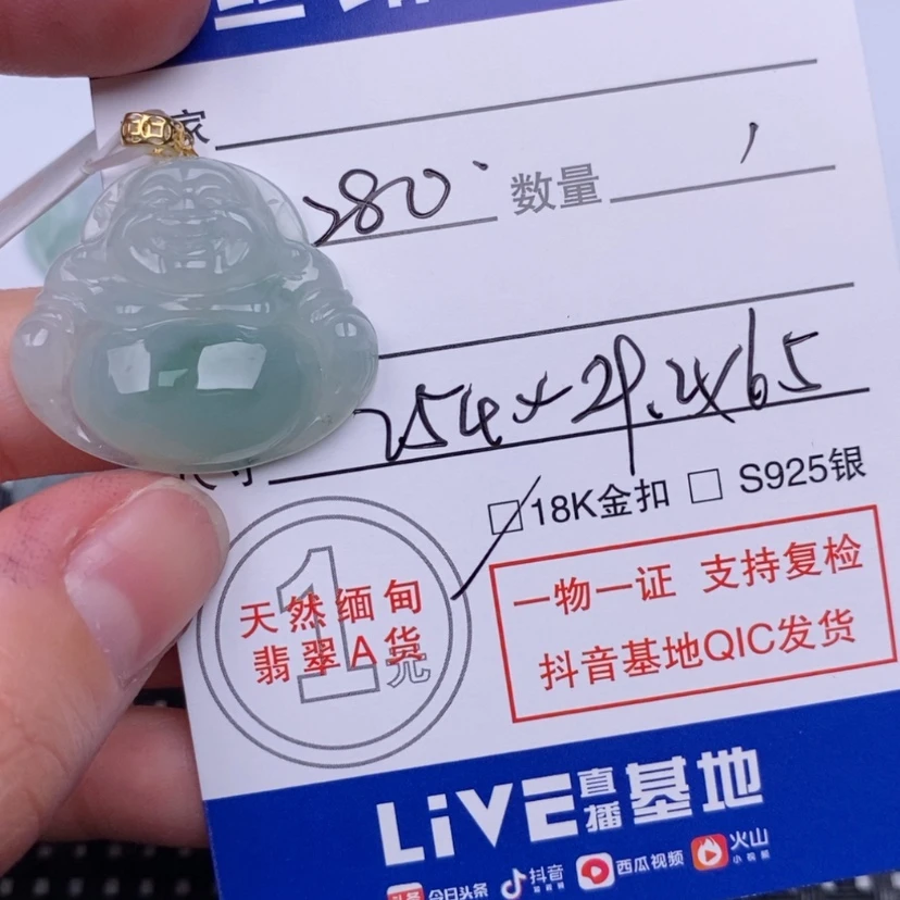 【闪购商品】翡翠颈饰未镶嵌