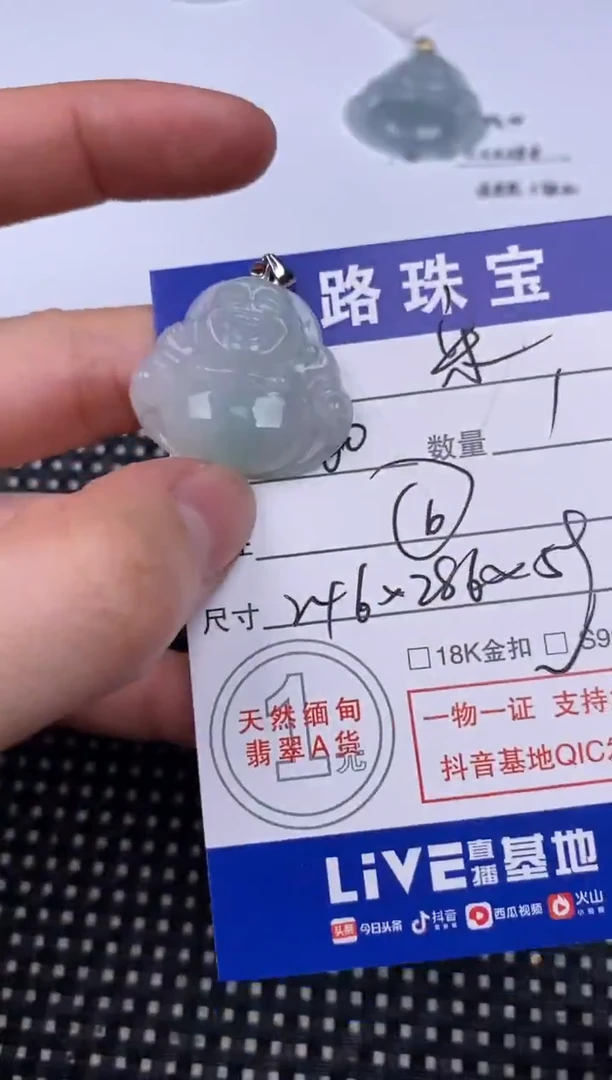 【闪购商品】翡翠颈饰未镶嵌挂件