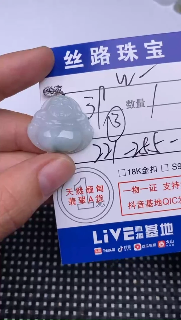 【闪购商品】翡翠颈饰未镶嵌挂件